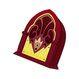Alastor's Radio — Fortnite back bling