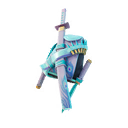 Opaline Scabbard — Fortnite back bling