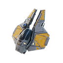 Anakin's Model Interceptor — Fortnite back bling