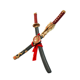 Swords of Fire and Steel — Fortnite back bling icon