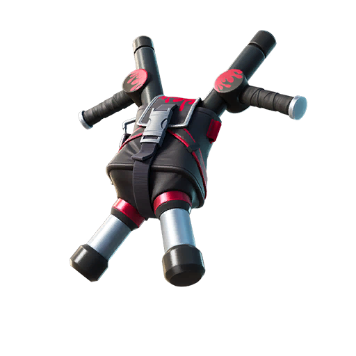 Burning Ember Holster — Fortnite back bling icon