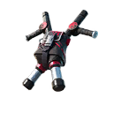 Burning Ember Holster — Fortnite back bling