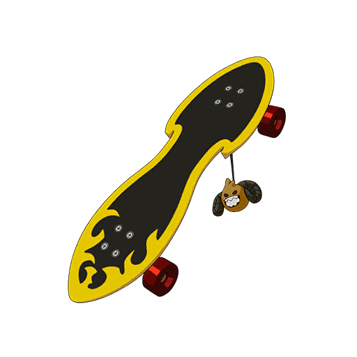 Diabolic Deck — Fortnite back bling icon