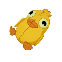 Ducky Momo Plushie — Fortnite back bling icon