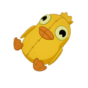 Ducky Momo Plushie — Fortnite back bling