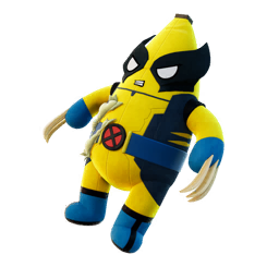Peelverine Plush — Fortnite back bling icon