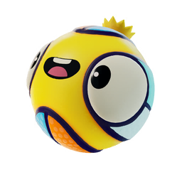 Crown Ball — Fortnite back bling icon