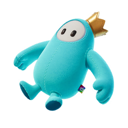 Blue Plushie Bean — Fortnite back bling icon