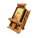 Mobile Easel — Fortnite back bling