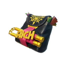Cash 'n Chucks — Fortnite back bling icon