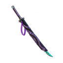 Serpentine Demonslaying Blade — Fortnite back bling