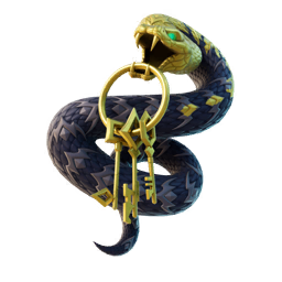 Snakebite Keyring — Fortnite back bling icon