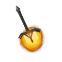 Stepping Disc Sheathe — Fortnite back bling