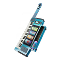 Bevvy Metal — Fortnite back bling