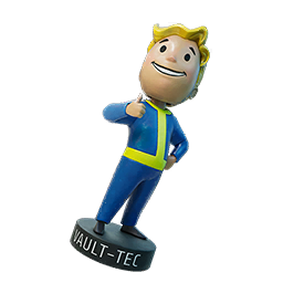 Vault Boy Bobblehead — Fortnite back bling icon