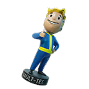 Vault Boy Bobblehead — Fortnite back bling