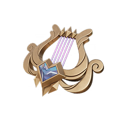 Hart's Lyre — Fortnite back bling icon