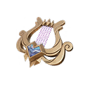 Hart's Lyre — Fortnite back bling