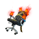 Fire Hazard — Fortnite back bling
