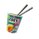 Zoey's Ramyeon — Fortnite back bling