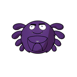 Sam's Fluffy Spider — Fortnite back bling icon