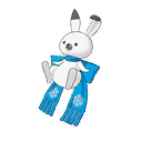 Rabbit Yukine — Fortnite back bling