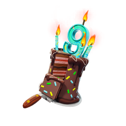 Choco-9 Cake — Fortnite back bling icon