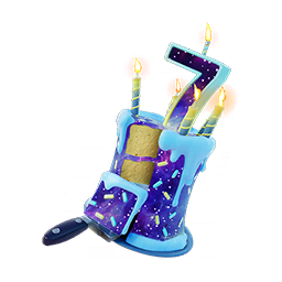Sprinkly Space Cake — Fortnite back bling icon