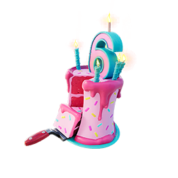 Slice O' Six — Fortnite back bling icon