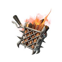 Fryer Fire — Fortnite back bling icon
