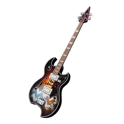 Murdoc's Bass — Fortnite back bling icon