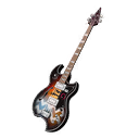 Murdoc's Bass — Fortnite back bling