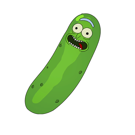 Pickle Rick — Fortnite back bling icon
