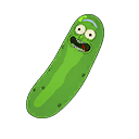 Pickle Rick — Fortnite back bling