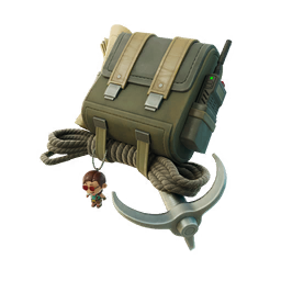 Tomb Raider's Satchel — Fortnite back bling icon