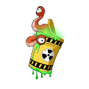 Tentacle Bucket — Fortnite back bling