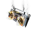 Shady Boombox — Fortnite back bling