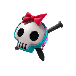 Double-Bladed Skully Satchel — Fortnite back bling icon