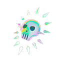 Studded Skull — Fortnite back bling
