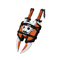 999 Knives — Fortnite back bling icon