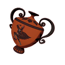 Muse's Amphora — Fortnite back bling