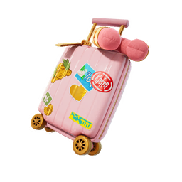 Aphrodite's Carry-On — Fortnite back bling icon