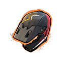 Blackgold Helmet — Fortnite back bling