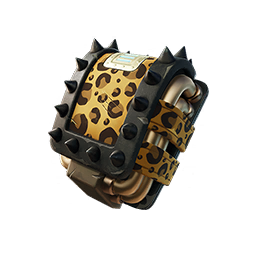 Leopard's Hoard — Fortnite back bling icon