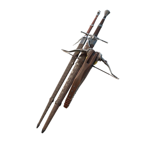 Weapons of the Witcher — Fortnite back bling icon