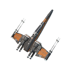 Poe's Model X-wing — Fortnite back bling icon