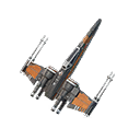 Poe's Model X-wing — Fortnite back bling