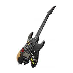 Johnny Silverhand's Guitar — Fortnite back bling icon