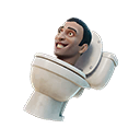 Skibidi Toilet — Fortnite back bling
