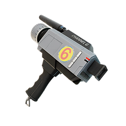 Channel 6 News Camera — Fortnite back bling icon